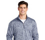ST226 Sport-Tek® PosiCharge® Electric Heather Fleece 1/4-Zip Pullover