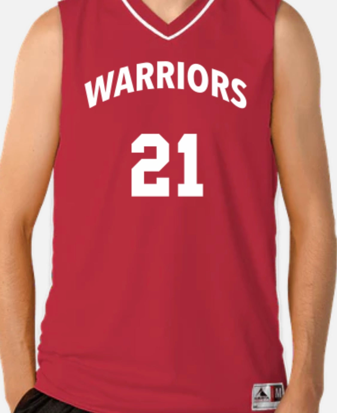 Jack Downing Remember Me Scholarship Fundraiser Reversible Red & White Jersey