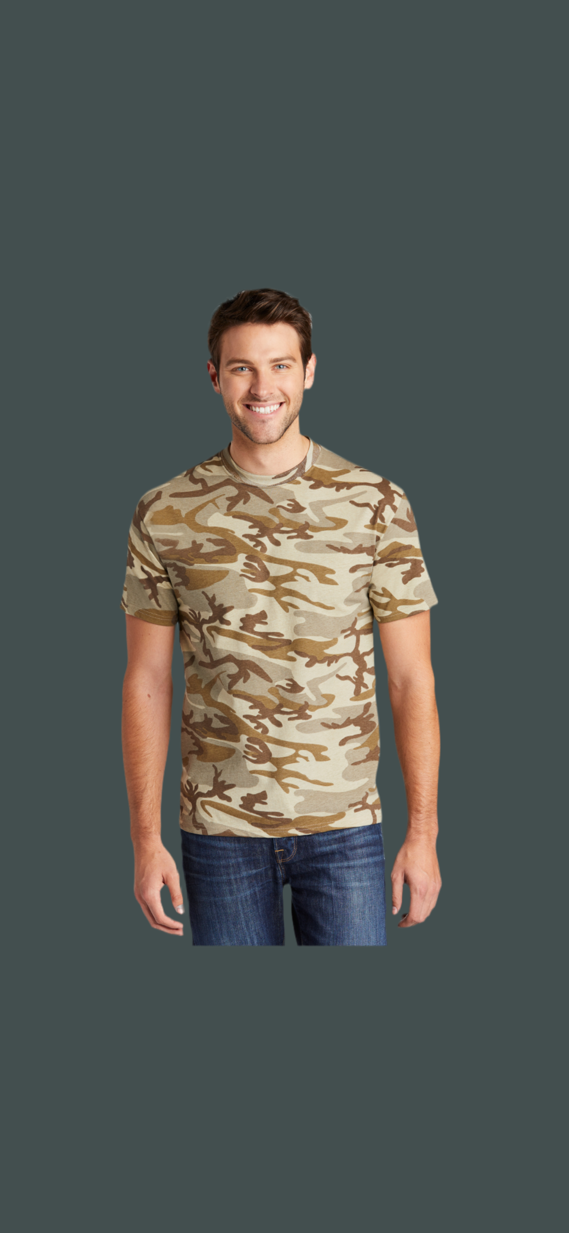 Maine Refinded Camo Tshirt