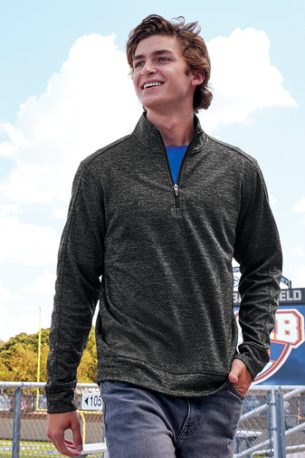 ST226 Sport-Tek® PosiCharge® Electric Heather Fleece 1/4-Zip Pullover