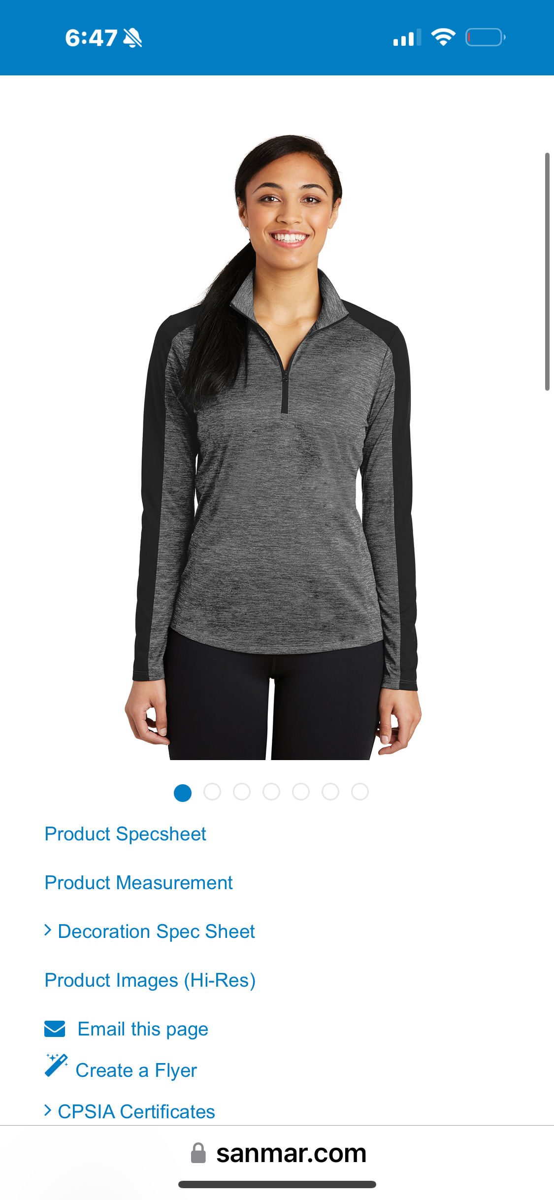 Ladies Sport-Tek® Lightweight 1/4-Zip Pullover