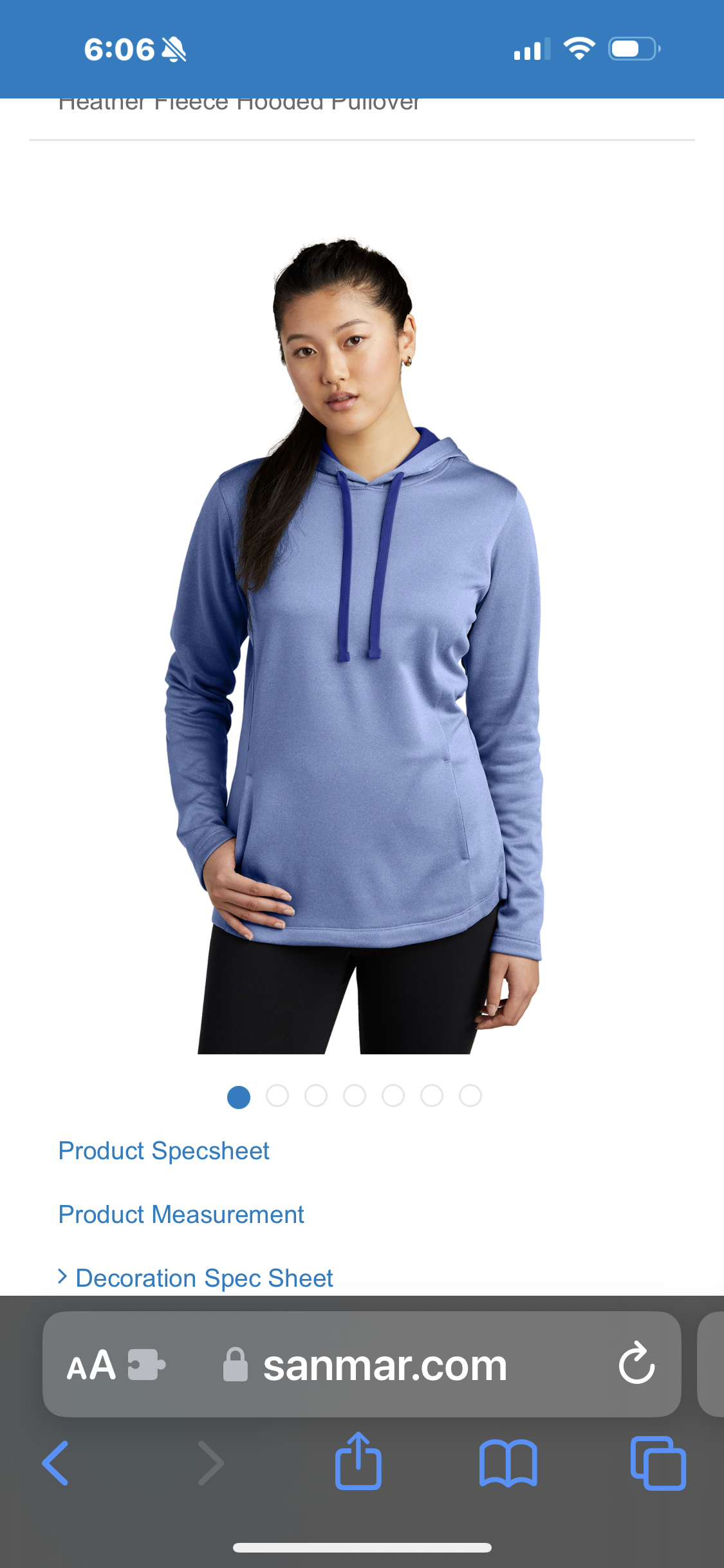 Ladies Sport-Tek® PosiCharge® Electric Heather Fleece Hooded Pullover