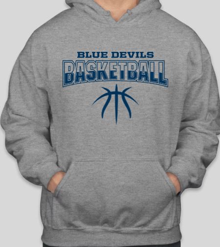 Calais Blue Devil Basketball Hoodie