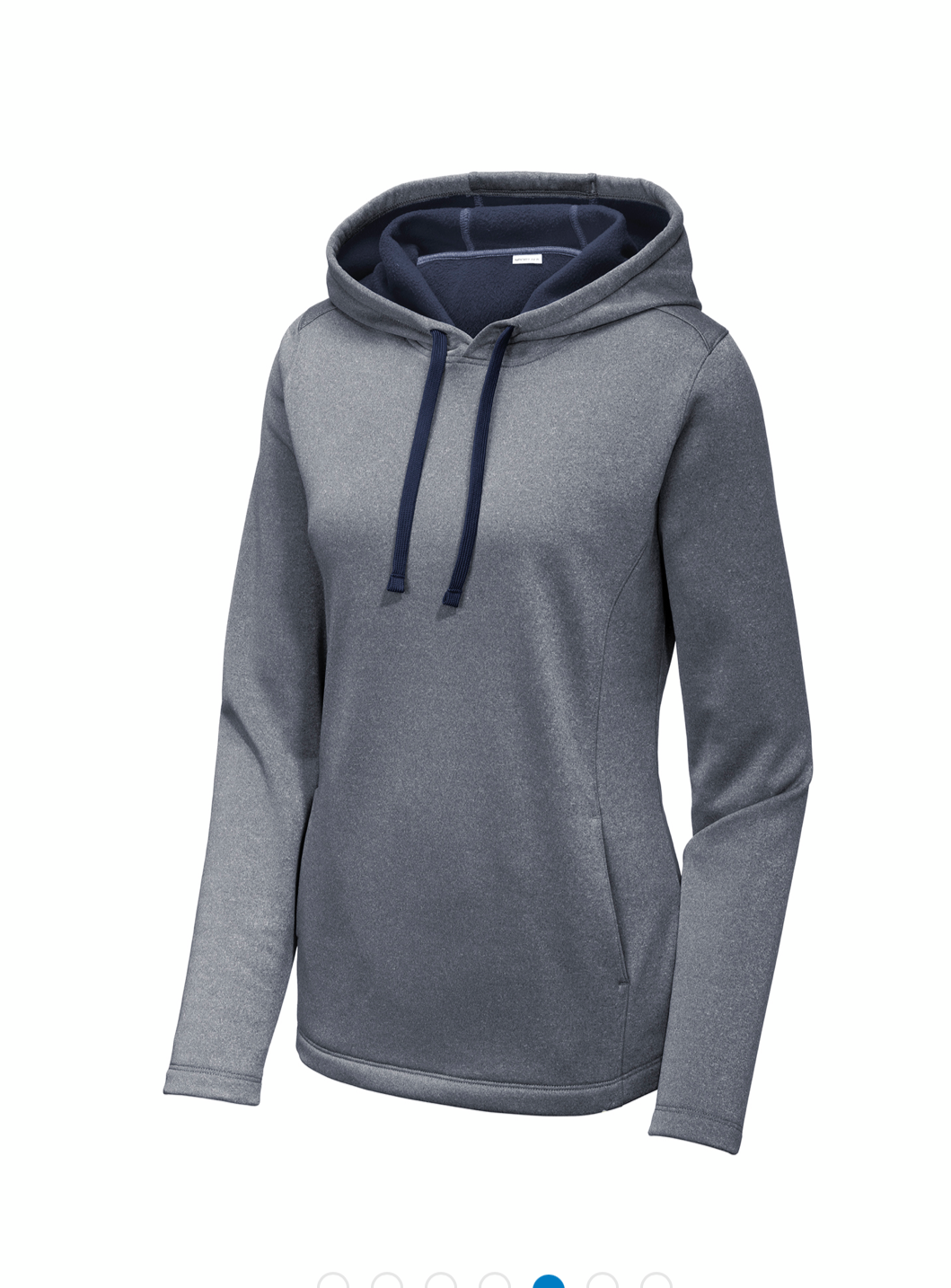 Ladies Sport-Tek® PosiCharge® Electric Heather Fleece Hooded Pullover