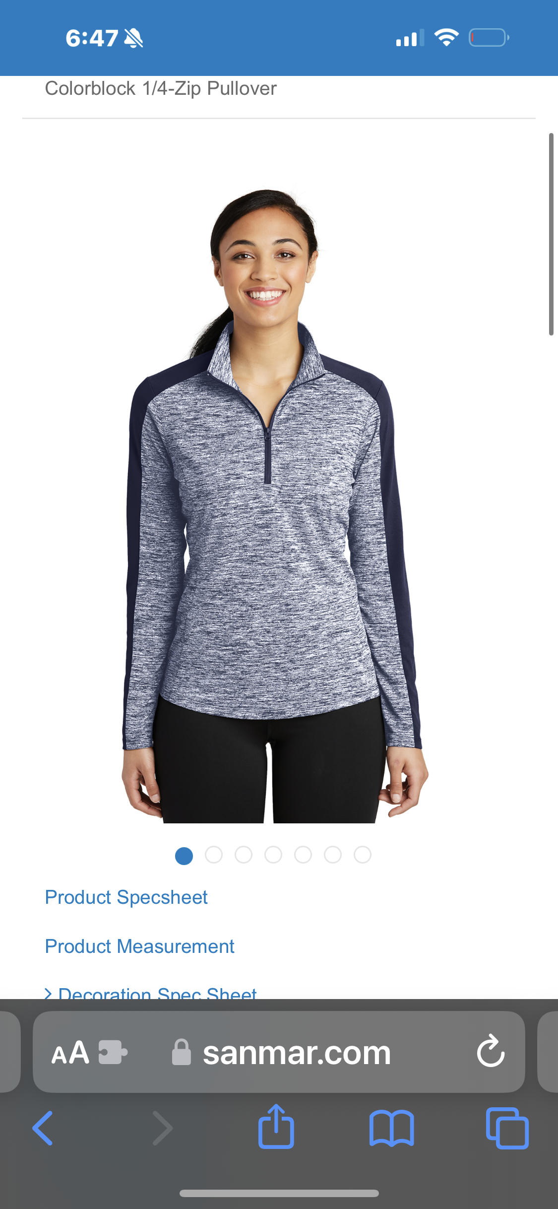 Ladies Sport-Tek® Lightweight 1/4-Zip Pullover