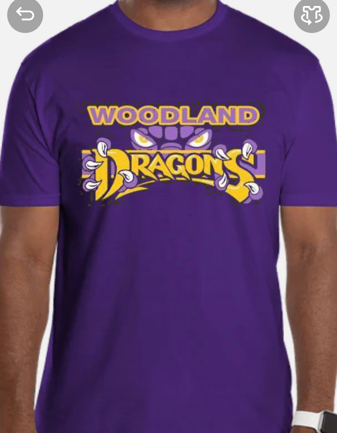 T-shirt Woodland Dragons