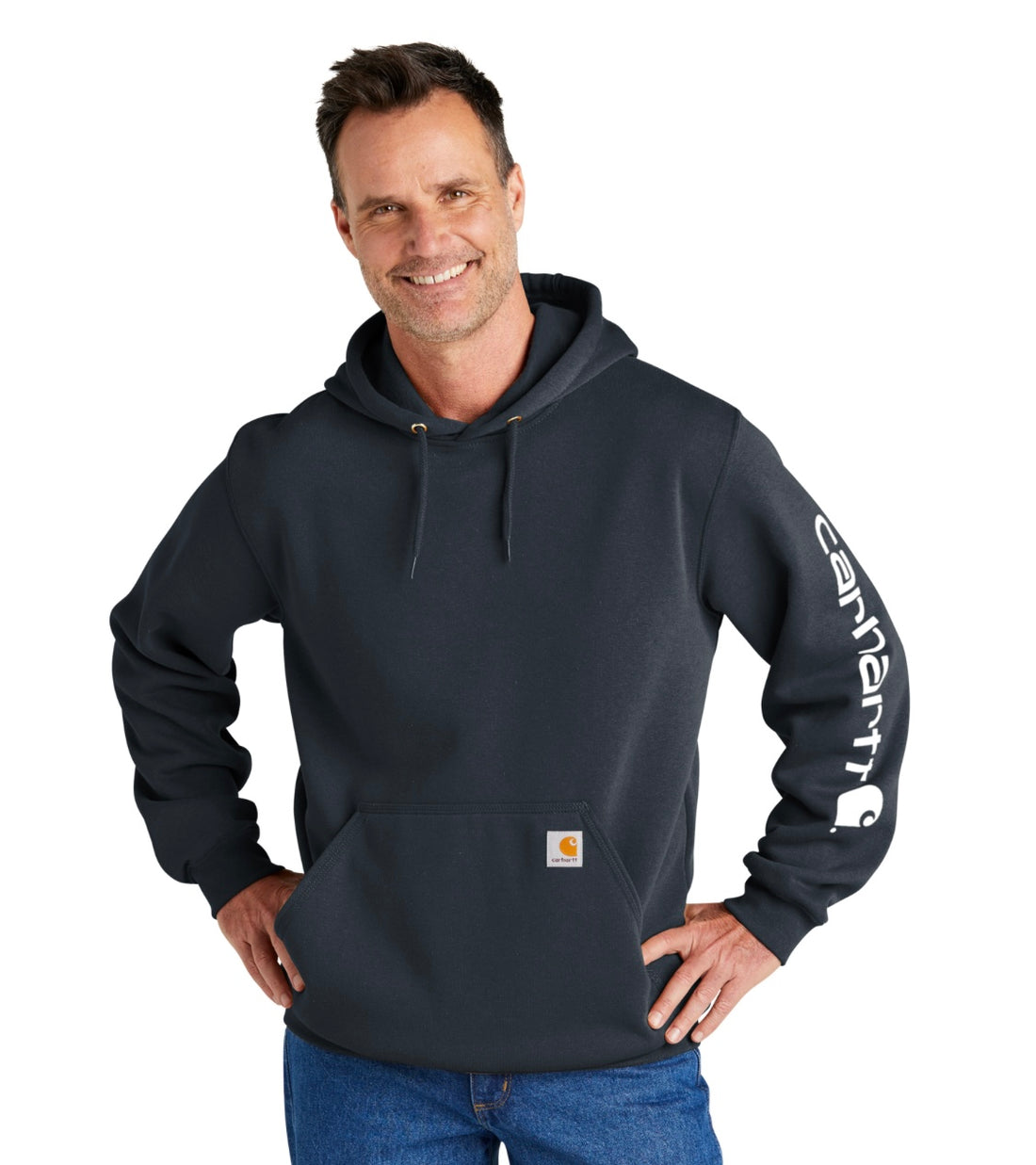 Carhartt® Midweight Hooded Logo Sweatshirt