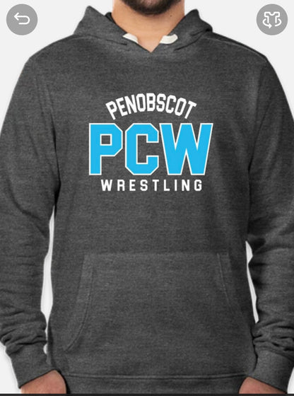 Free Hugs Penobscot County Wrestling District Re-Fleece Hoodie