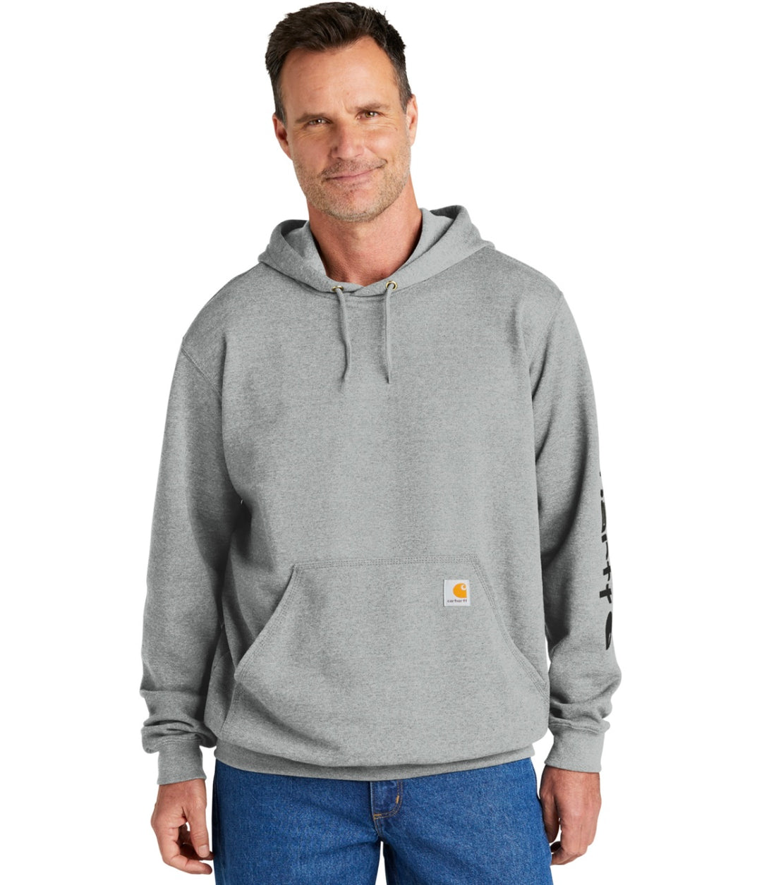 Carhartt® Midweight Hooded Logo Sweatshirt