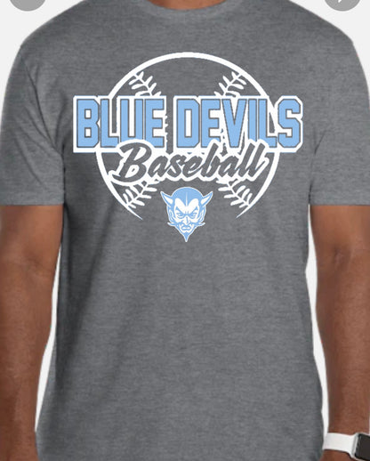 Tshirt Calais Blue Devil Baseball