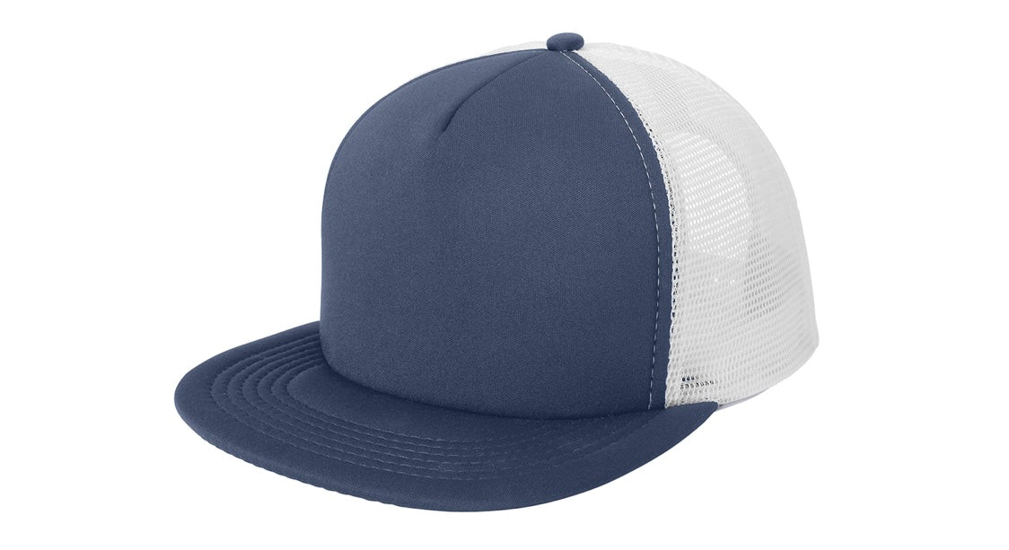 District ® Flat Bill Snapback Trucker Cap