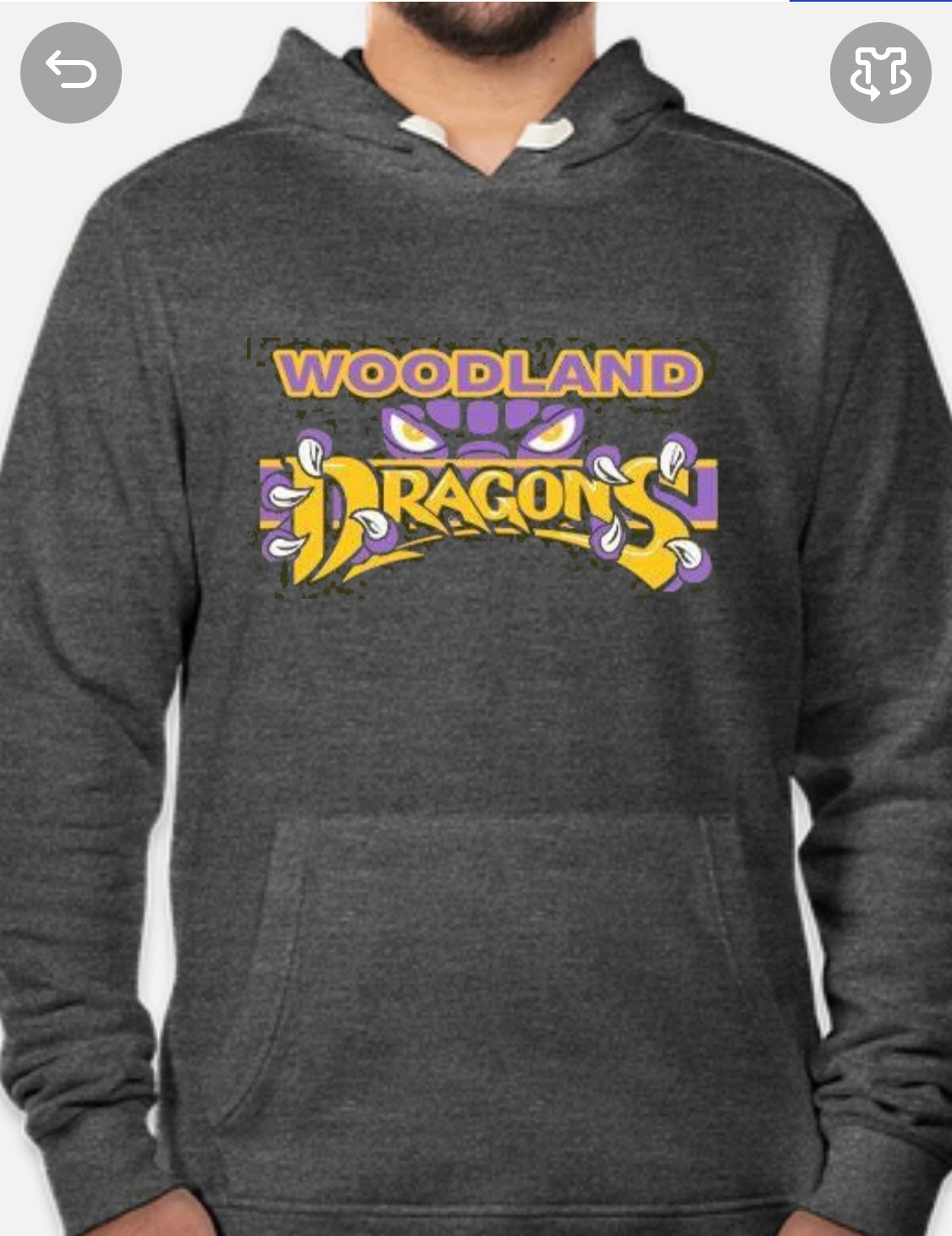 Hoodie Woodland Dragons