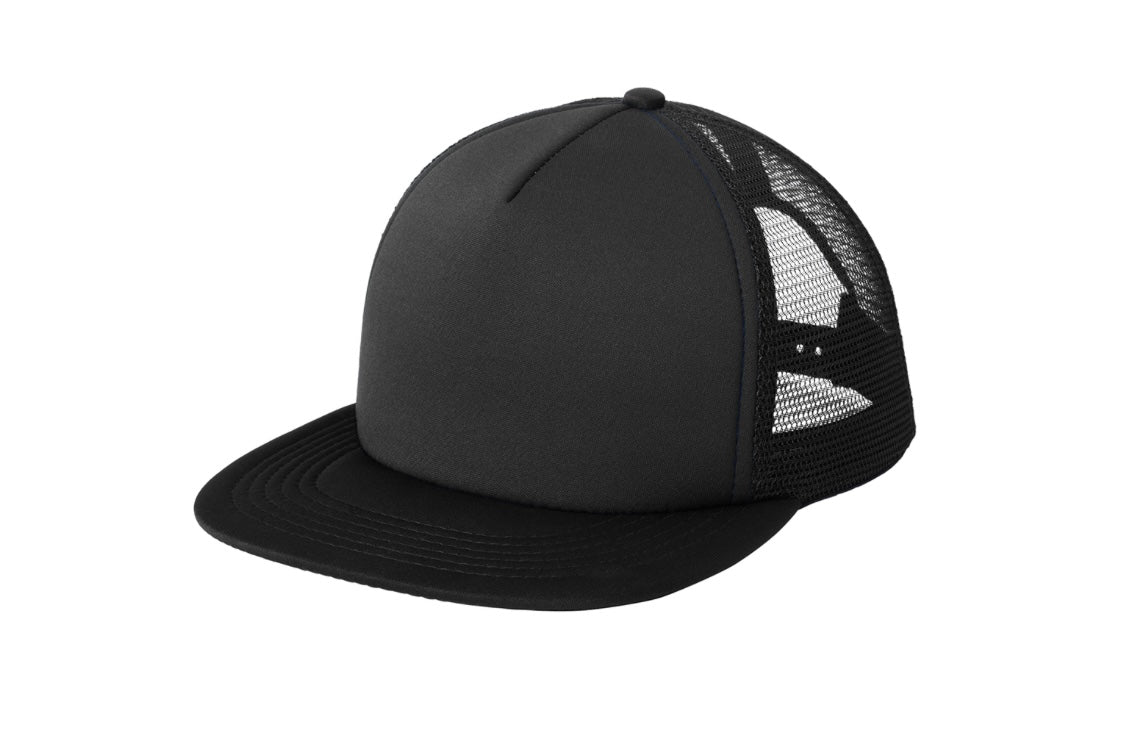 District ® Flat Bill Snapback Trucker Cap