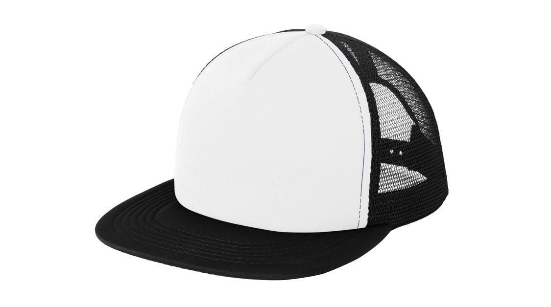 District ® Flat Bill Snapback Trucker Cap