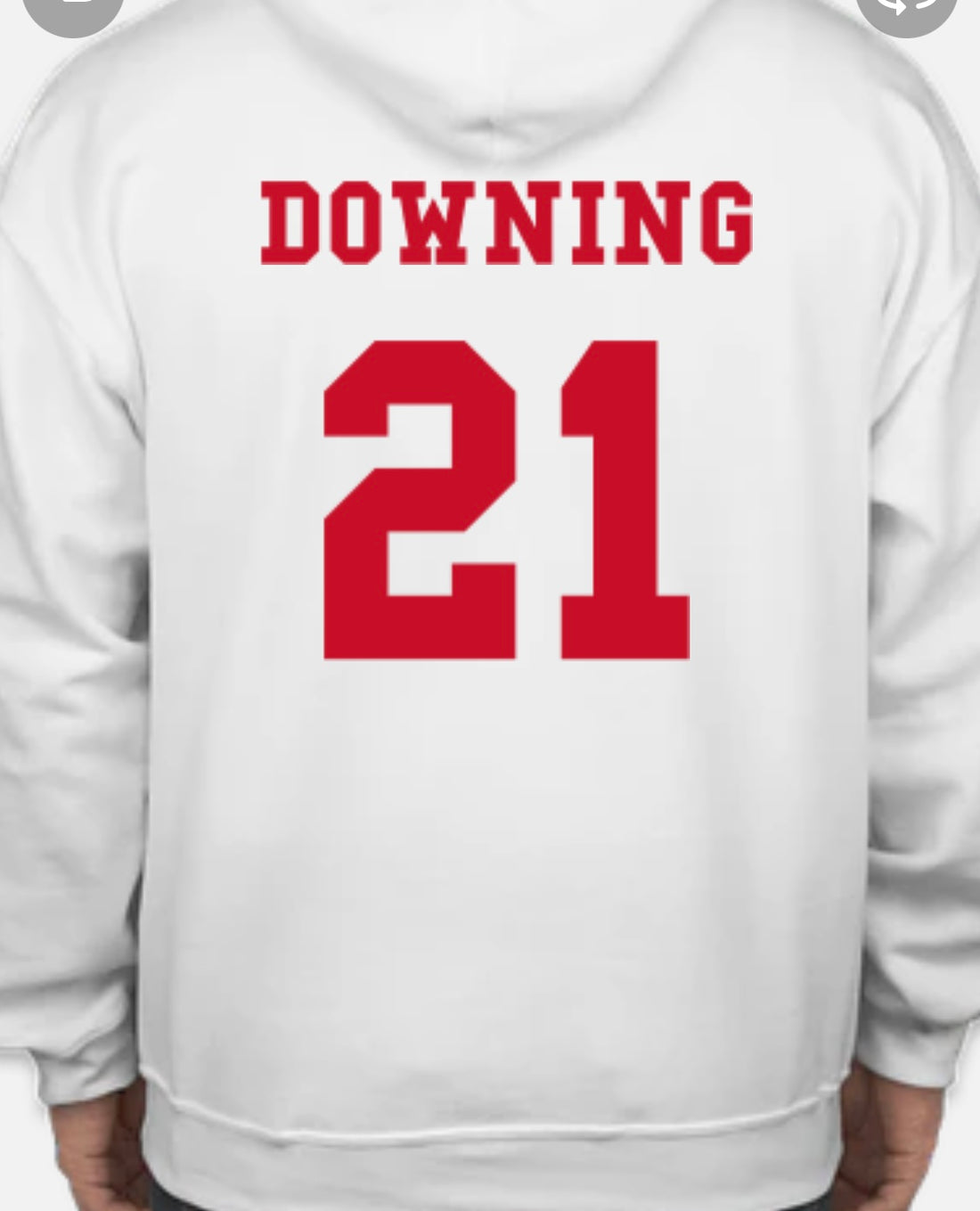 Jack Downing Remember Me Scholarship Fundraiser Jersey Hoodie