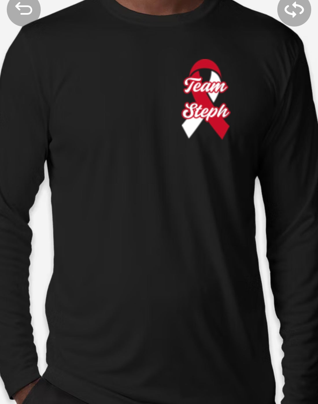 Team Steph Long Sleeve Tshirts