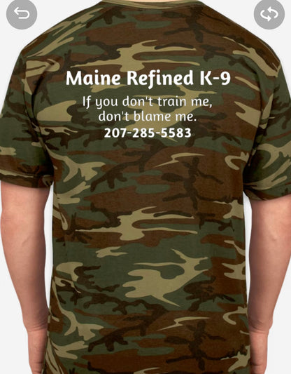Maine Refinded Camo Tshirt