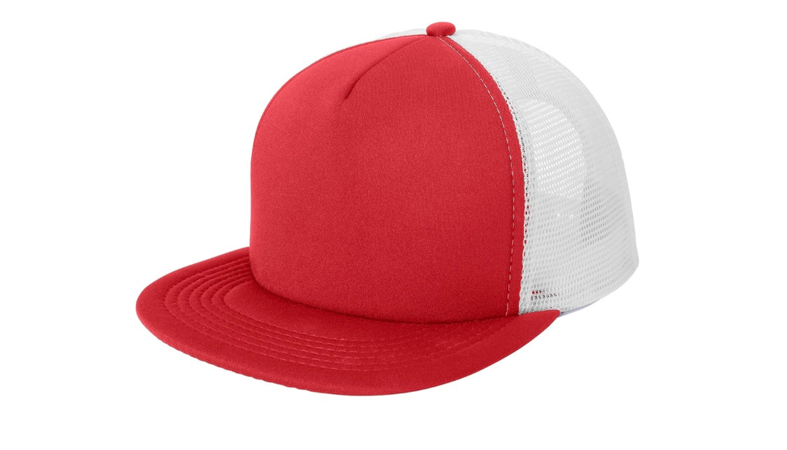 District ® Flat Bill Snapback Trucker Cap