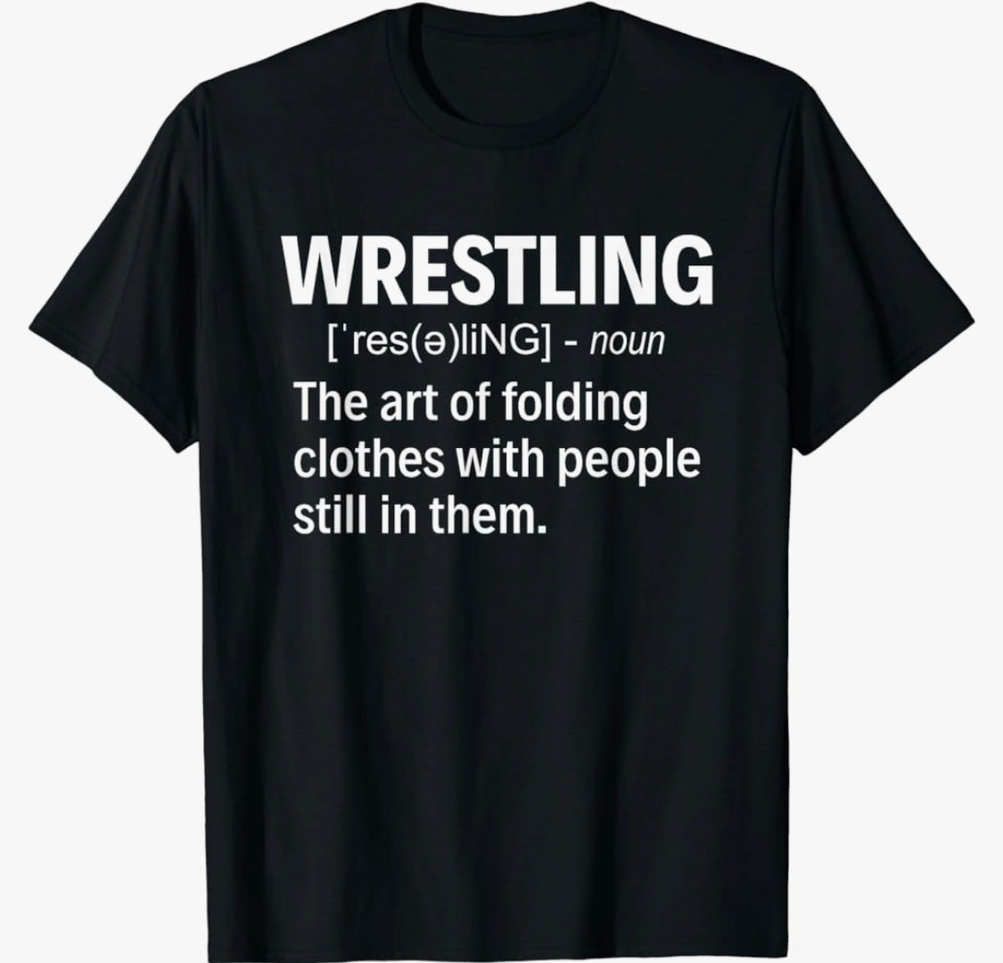 Wrestling….