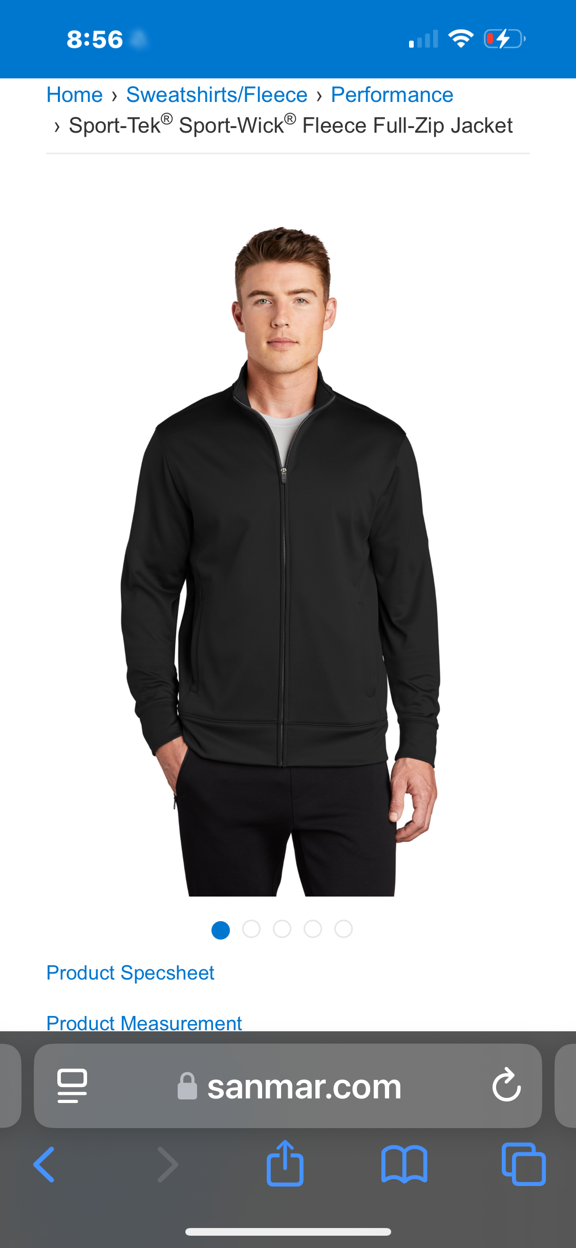 Lightweight Full Zip Jacket