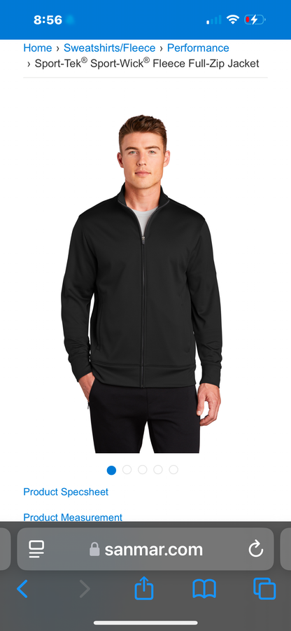 Lightweight Full Zip Jacket