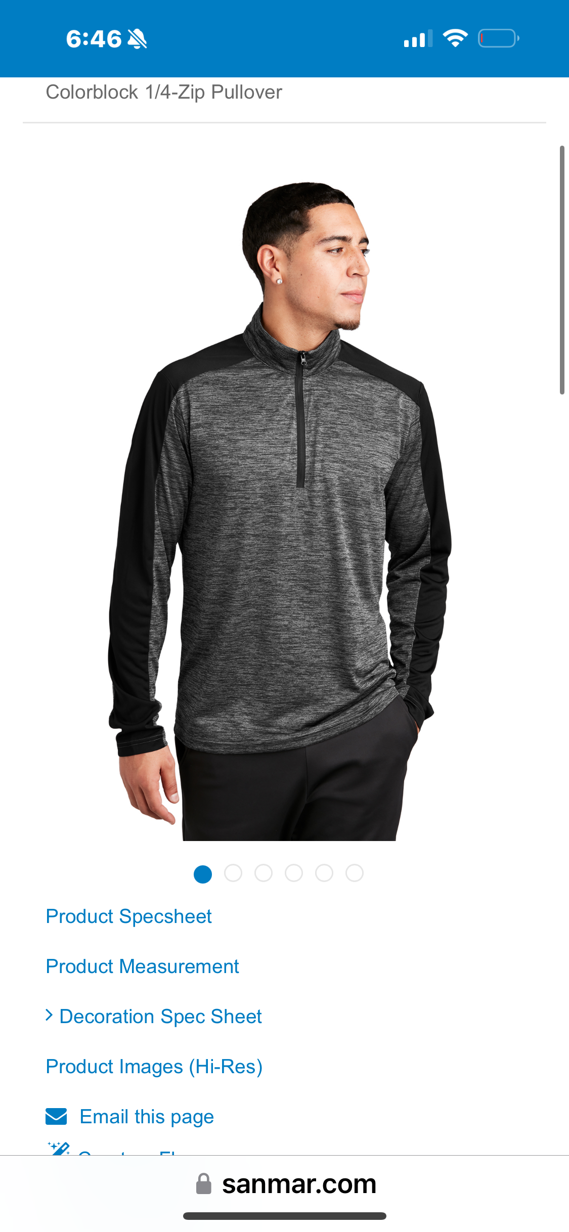 Sport-Tek® PosiCharge® Lightweight 1/4-Zip Pullover