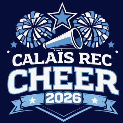 💙🔥✨📣Calais Rec Cheer Crewneck Sweatshirt✨📣💙🔥