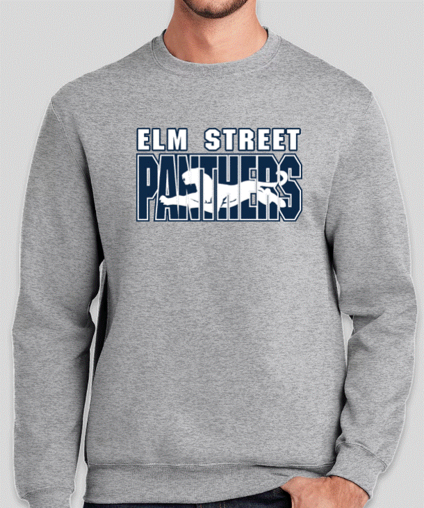 Elm Street Panthers Crewneck Sweatshirt
