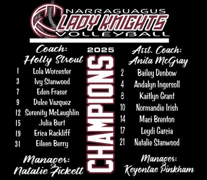 2025 Champion Narraguagus Volleyball Crewneck