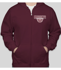 Narraguagus Volleyball Zipper Hoodie